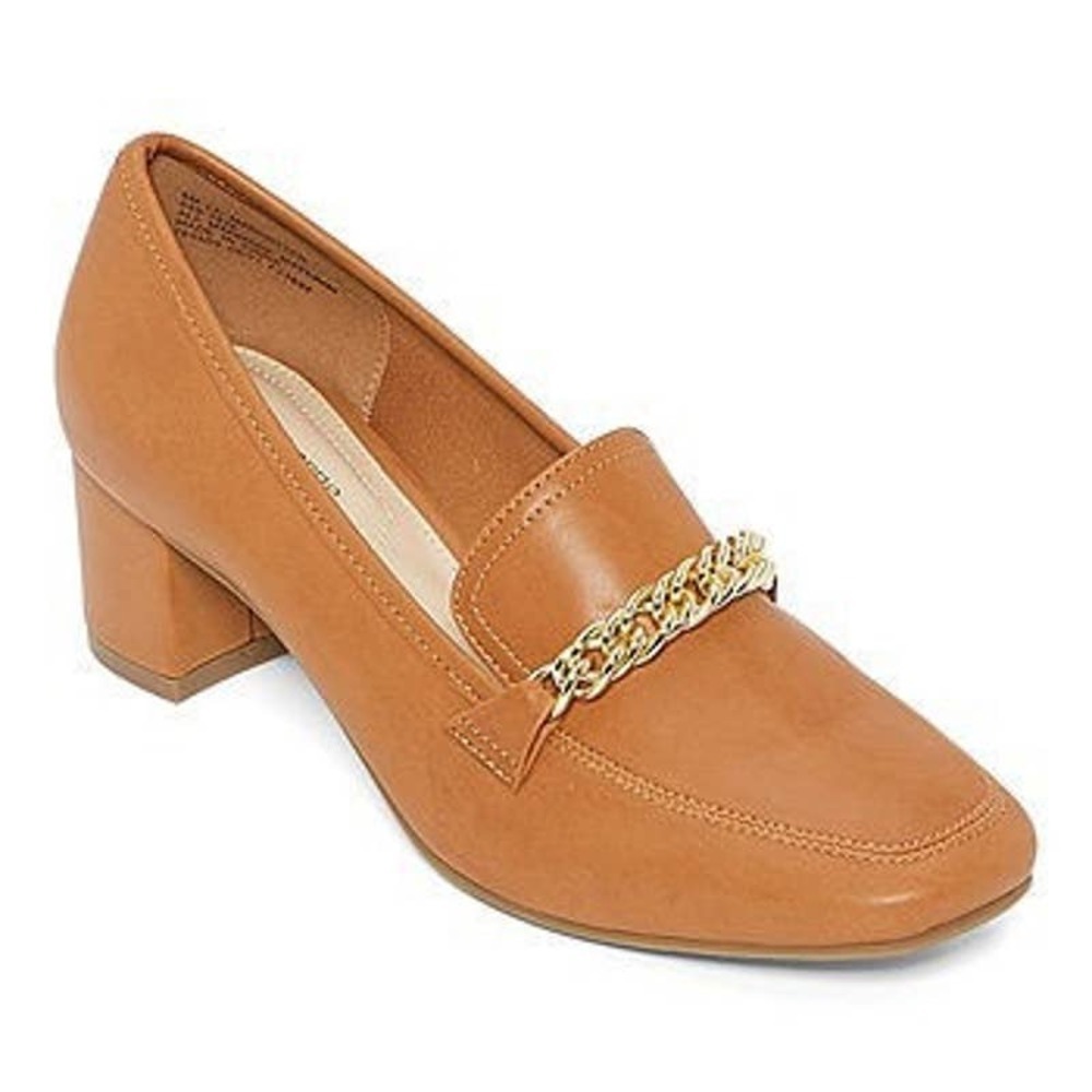 Liz Claiborne Manhattan Pump Heels Tan Size 5 NIB